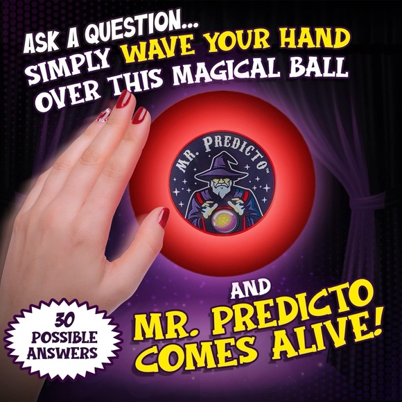 Mr. Predicto Fortune Teller Crystal Ball - Ask a Question & He Speaks The Answer - Picture 3 of 12